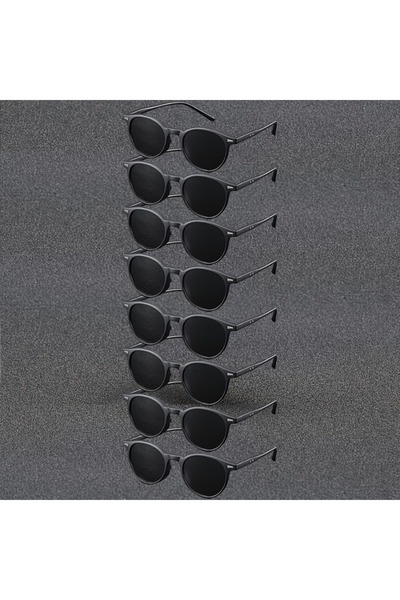 Choice3 8pcs mixc3 8Pcs Unisex Retro Round Glasses, Lightweight Durable, Perf...