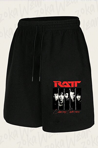 ZOKAWEAR Σορτς Unisex με στάμπα Ratt Design