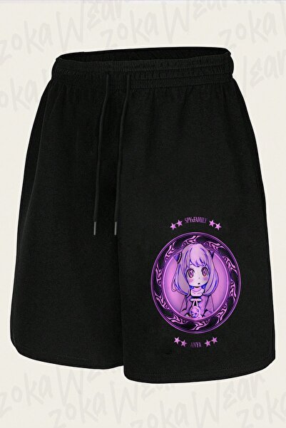ZOKAWEAR Unisex Spy X Family Anya Forger V9 Design Printed Shorts
