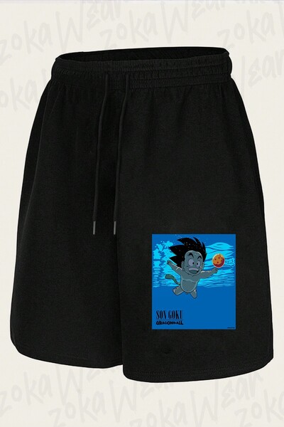 ZOKAWEAR Unisex šorts sa dizajnom koji miriše na zmajeve kugle