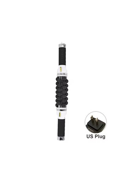 Choice3 Silver-US Plug Cellulite Reduction Bead Roller Massage Lymphatic Drai...