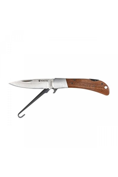 OEM Cutit Beretta Nyala, pliabil, otel 440, manere din lemn de nuc si G10, 175mm