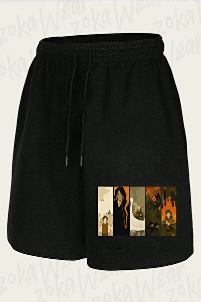 ZOKAWEAR Unisex Lord of the Rings Design Printed Shorts