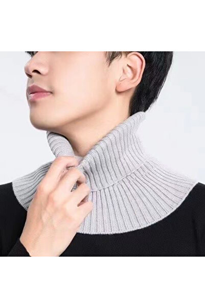 Choice1 04 Winter Detachable Cotton Knitted Turtleneck Collar For Men False C...