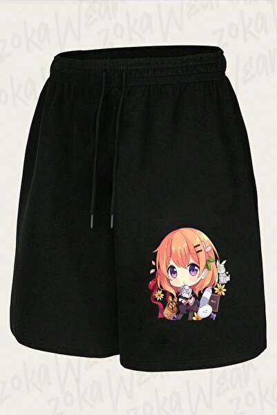 ZOKAWEAR Unisex Carrot Taming Cuteness Design Printed Shorts