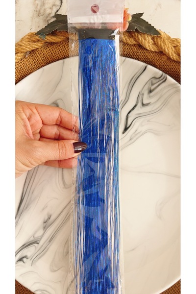 Yeşim Aksesuar Tinsel Glitter Hair & Glitter Hair Extensions (1 Piece)