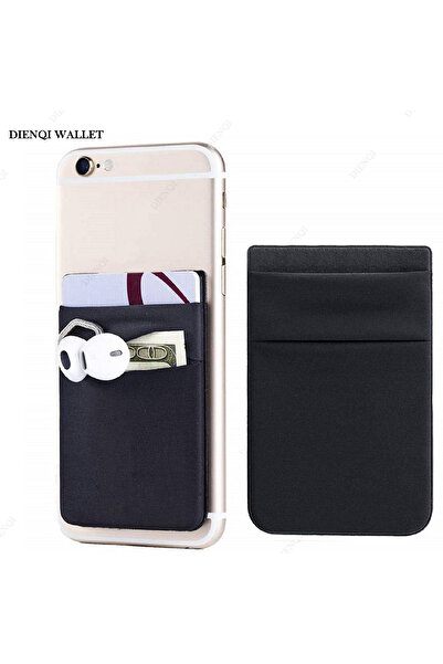 Choice Black Phone Card Sticker Fashion Elastic Cloth Mobile Cell Phone Card ...