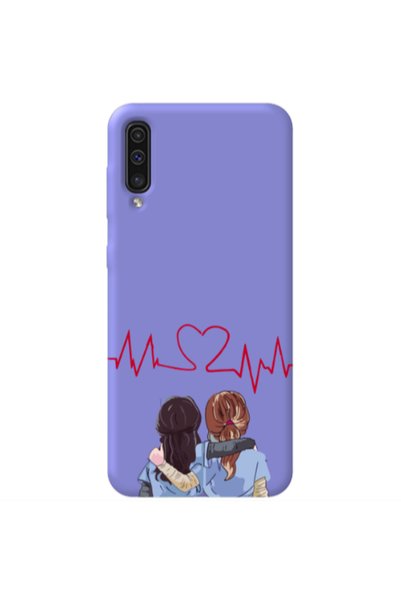 Other Samsung A70 Bro Purple Colored Silicone TPU Θήκη