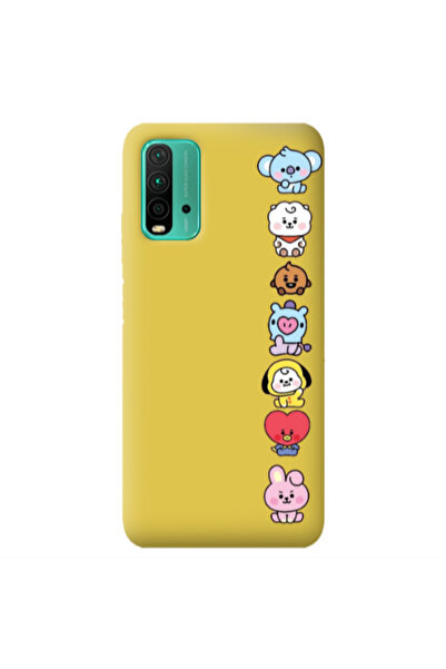 Other Xiaomi Poco M3 Lovely animals Yellow Colored Silicone TPU Θήκη