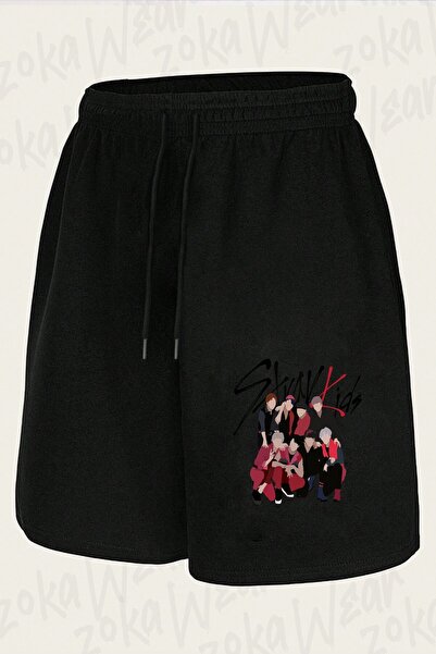 ZOKAWEAR Unisex Stray Kids K Pop 2 Design Printed Shorts
