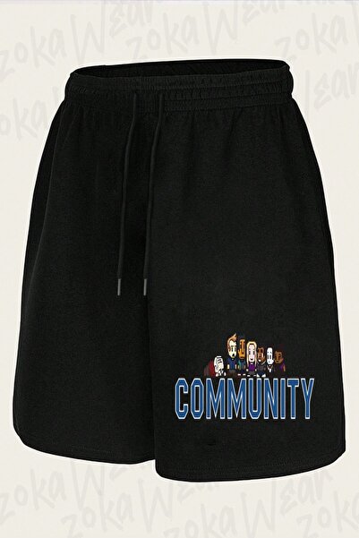 ZOKAWEAR Unisex Community, All Characters, Series Design Printed Shorts