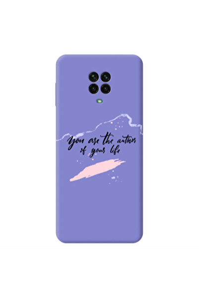 Other Xiaomi Redmi Note 9 Pro You are the authors Purple Colored Silicone TPU...