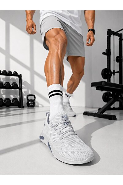 goodyer Pasomia Ünisex buz/gri nefes alabilen hafif esnek triko sneaker spor ...