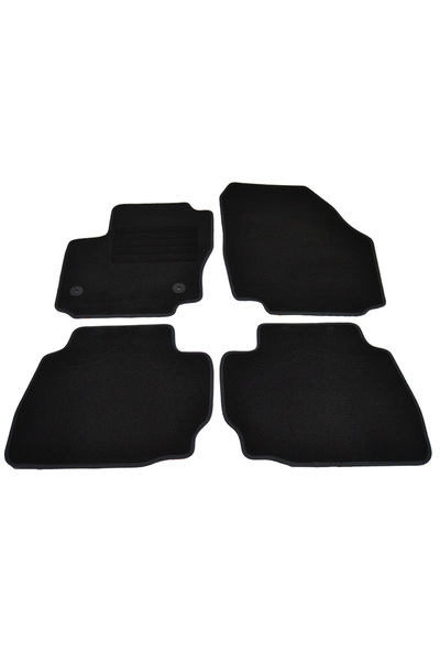 RapidAuto Covorase mocheta Ford MONDEO 2013- Negru, set de 4 bucati