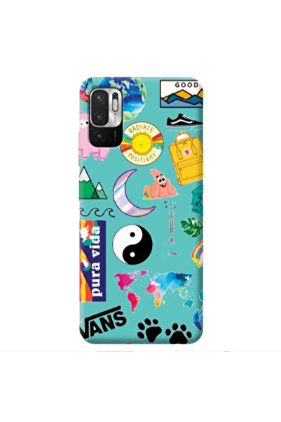 Other Xiaomi Redmi Note 10 Pro 5G Vans Turquoise Colored Silicone TPU Θήκη