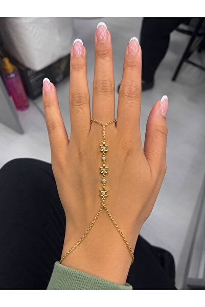 Bluw Jewelry Zircon Stone Triple Star Shahmeran Bracelet