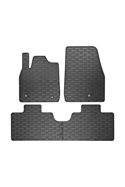RapidAuto Set covorase auto din cauciuc Ford Mustang Mach-E 2020-, Negre