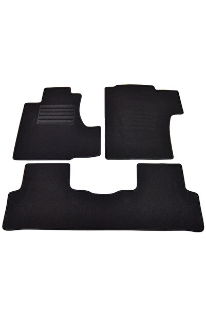 Best Auto Vest Covorase mocheta Honda Crv 2007-2012 Negre, set de 3 bucati