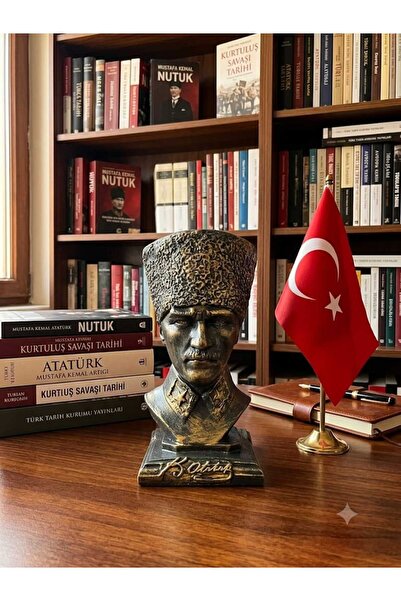 BİRGÜL HOME Mustafa Kemal Atatürk Biblosu POLYESTER MAZEMEDEN ÜRETİLMİŞTİR