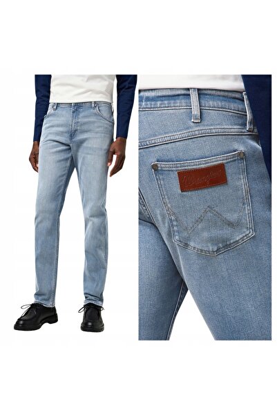 WRANGLER Blugi Barbati, Wrangler, Greensboro Straight Fit, W36-L32 US, Albast...