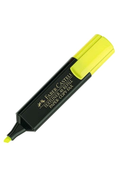 Faber Castell Highlighter Yellow - 3 Pieces