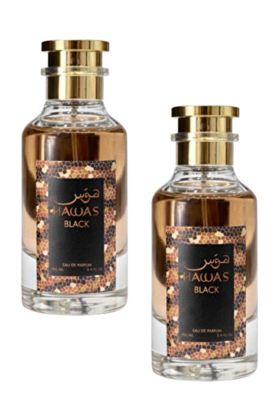 Hawas 2 Pieces Black Perfume 100ML