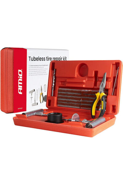 AMIO 38 τεμάχια Κιτ Επισκευής Ελαστικών Tubeless Amio-04693 Κωδικός: 04693