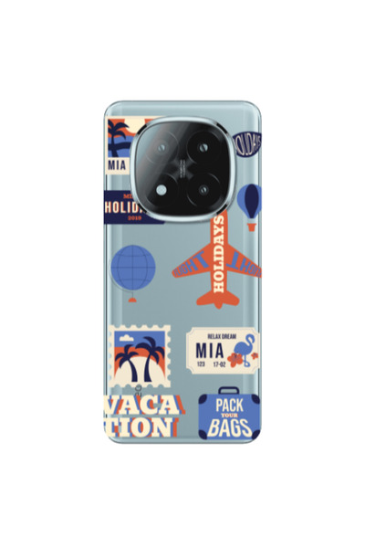 Other Xiaomi Redmi Note 14 Pro + 5g Vacation Transparent Silicone TPU Θήκη