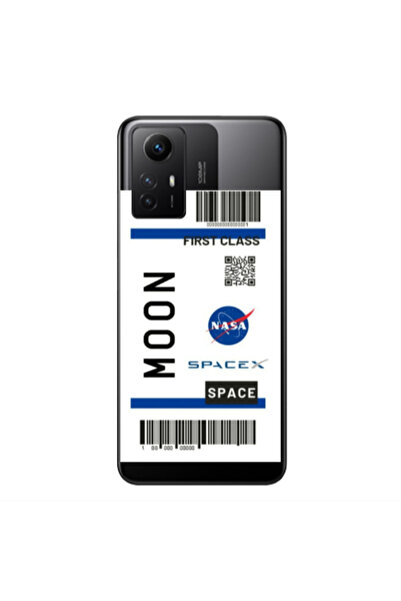 Other Xiaomi Redmi Note 12s Moon spacex Transparent Silicone TPU Θήκη