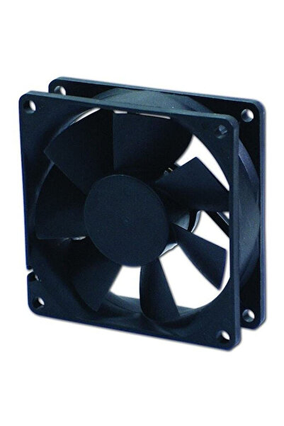 Evercool Ανεμιστήρας 80mm Ec8025th12ba 4-pin PWM 4000 σ.α.λ. Μαύρο
