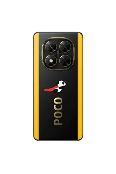 Other Xiaomi Poco X7 kite flying panda Transparent Silicone TPU Θήκη