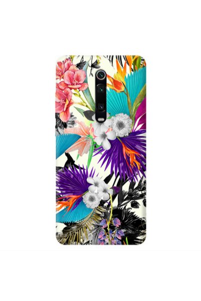 Other Xiaomi Mi 9T Sea flowers Transparent Silicone TPU Θήκη