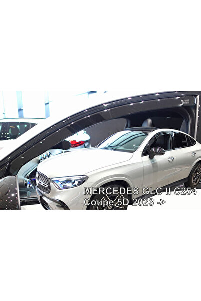 Heko Mercedes Σετ Ανεμοθραυστών Εμπρόσθιου Τμήματος Σκούρο Γκρι για Mercedes-...