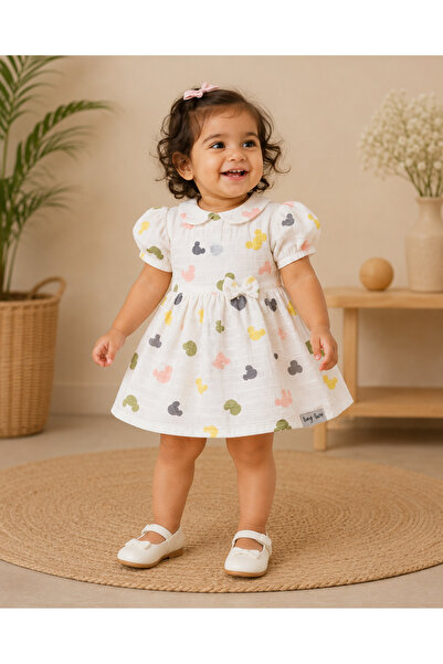 tinytwo FZ LLC Muslin Frocks(6m-3Years)