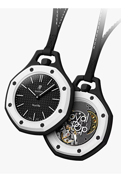 Royal Pop Pocket Watch with Black Dial Royal Bob Audemars Piguet Watch