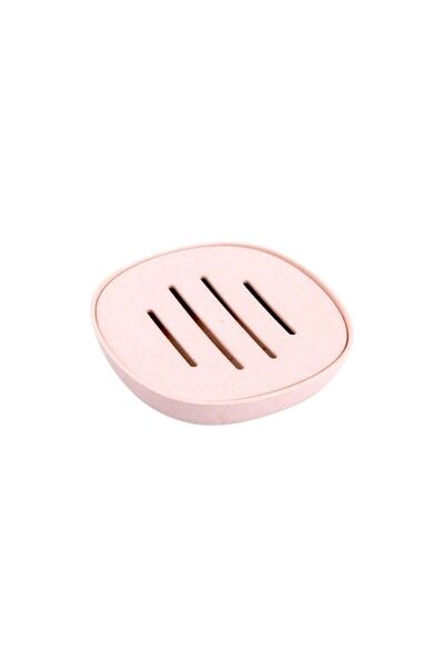 Tradesor Σαπουνοθήκες μπάνιου πλαστικές - Σετ 9pcs - Light Pink - 21628