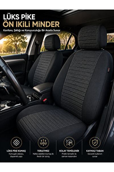 NEW DECO Front Double Headrest Car Seat Cushion Compatible with Alfa Romeo Ve...