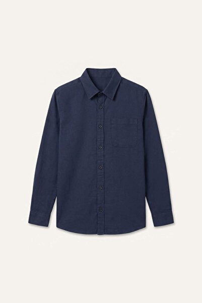 DeFacto Regular Fit Cotton Long Sleeve Shirt D7079Ax26Au