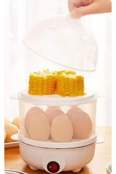 Choice EU as show Multifunctional Egg Boiler Electric Egg Steamer Cooking Bre...