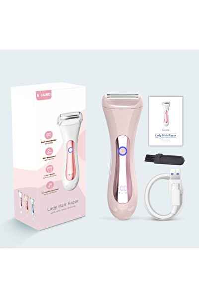 Choice1 PINK Wet And Dry Electric Women Shaver & Trimmer For Legs And Body, I...