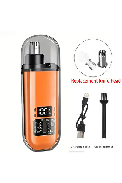 Choice Heinast Upgrade-orange Set A Nose Hair Trimmer Rechargeable Electric N...
