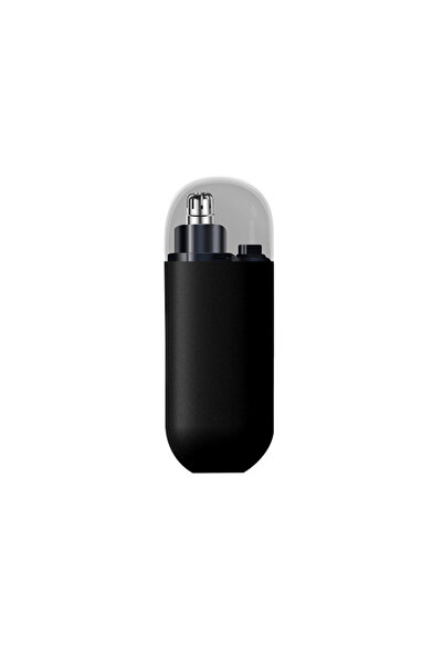 Choice1 black USB charging nose hair trimmer, mini electric men's hair trimme...