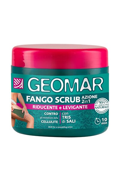 Geomar Set 2 x Scrub 2 in 1 Geomar, cu Namol, 600 g