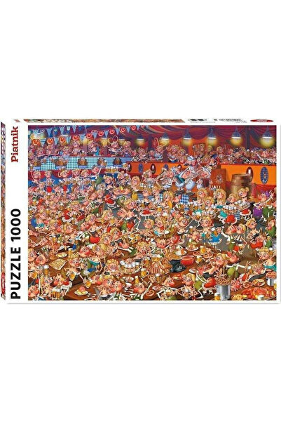 Piatnik Puzzle Festivalul Berii 1000 Piese 67,5 X 44,1 Cm Clasic Multicolor C...