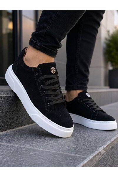 GENCTANİR SHOES Erkek Günlük Esnek Rahat Dikişli Hafif Poli Taban Yürüyüş Gar...