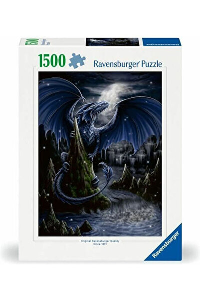RAVENSBURGER Puzzle Dragon Negru 2D 1500 Piese Cod: 963011