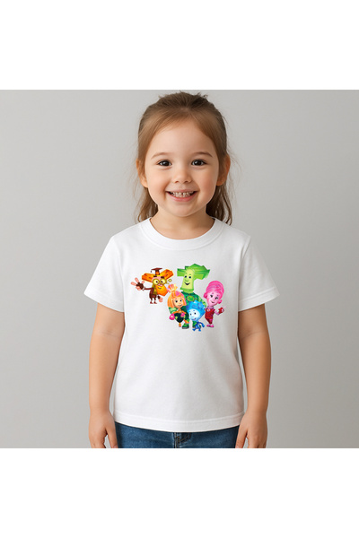 Fruit of the loom Tricou copii Fixiki 100% Bumbac