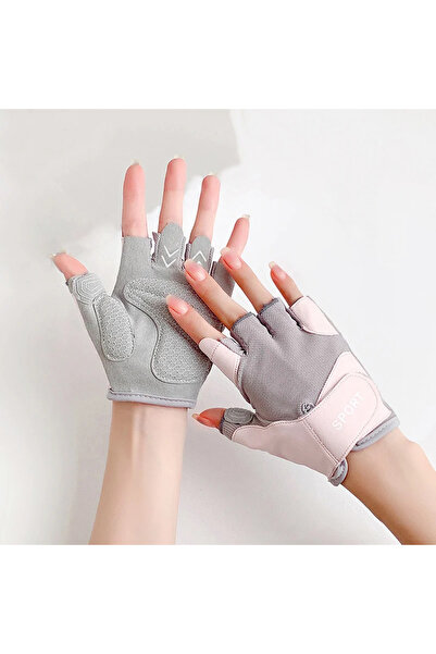 Choice L Pink Workout Gloves with Excellent Grip Lightweight Gym Gloves for W...