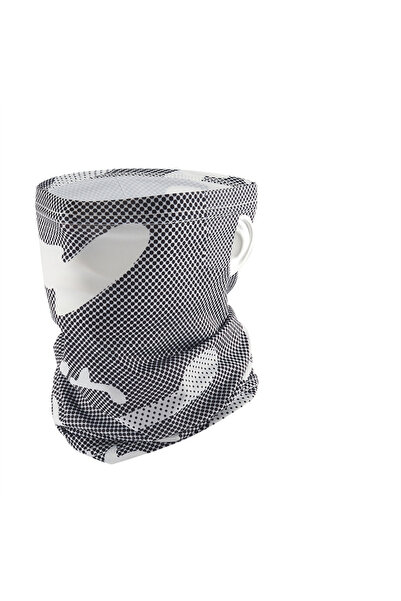 Choice White UV Protection Ice Silk Face Cover Neck Tube Outdoor Sports Banda...