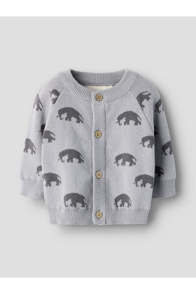 Lil' Atelier Baby Strickjacke Regular Fit